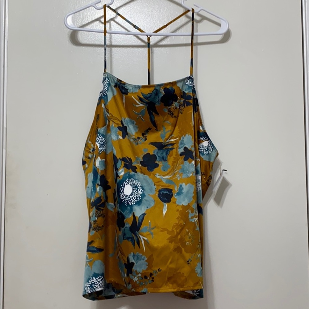 New flowery top